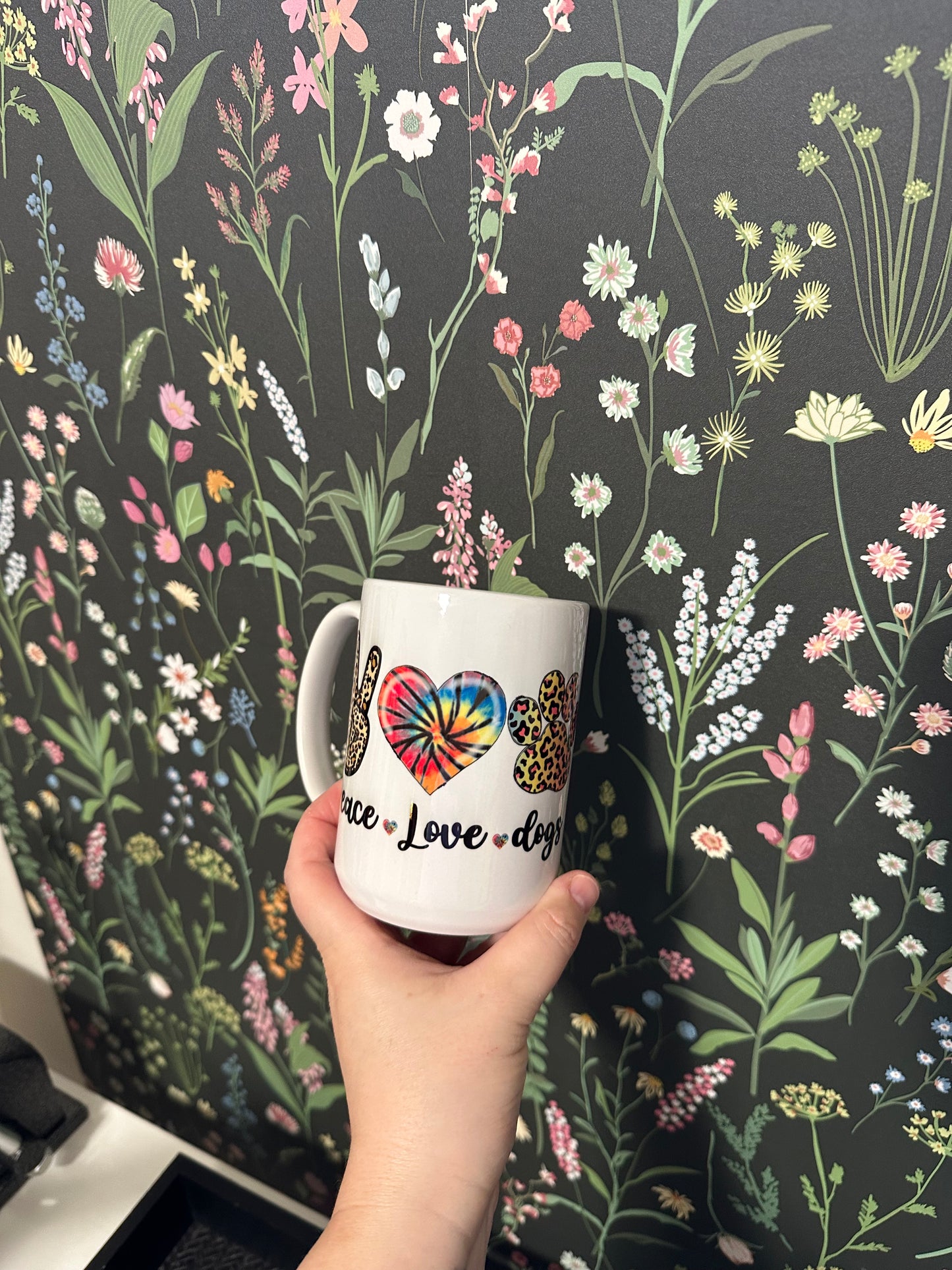 Fun Dog Mom 15oz Coffee Mug