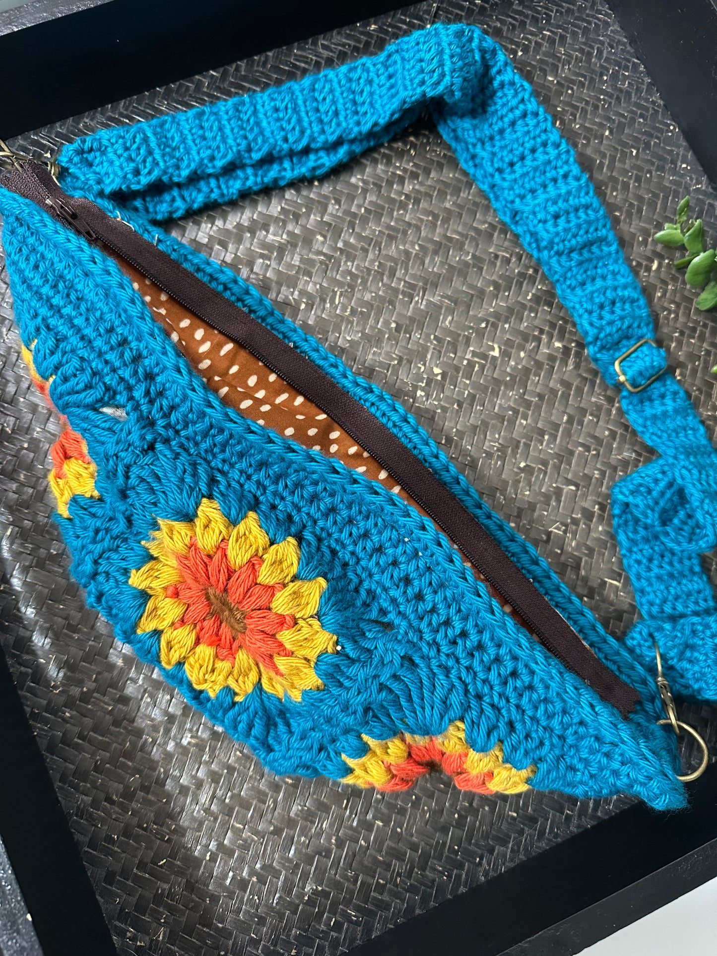 Customize Sunburst Crossbody Bag