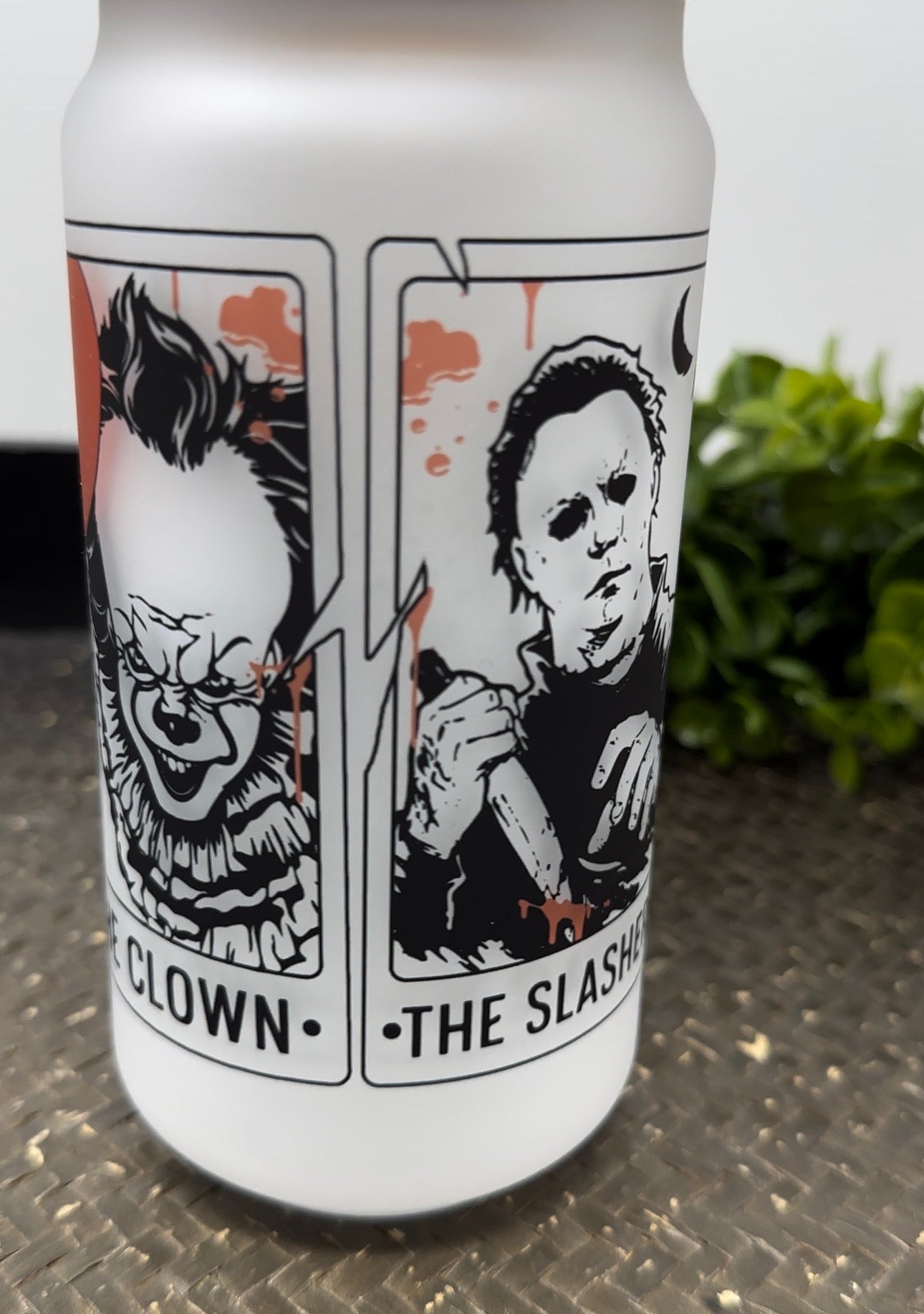 Slashers Horror Frosted Tumbler