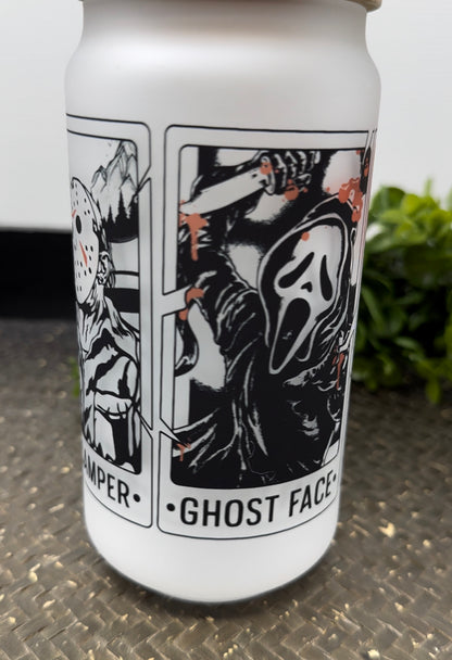 Slashers Horror Frosted Tumbler