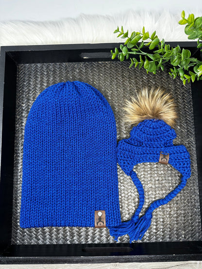 Matching Owner & Pet Beanie Set