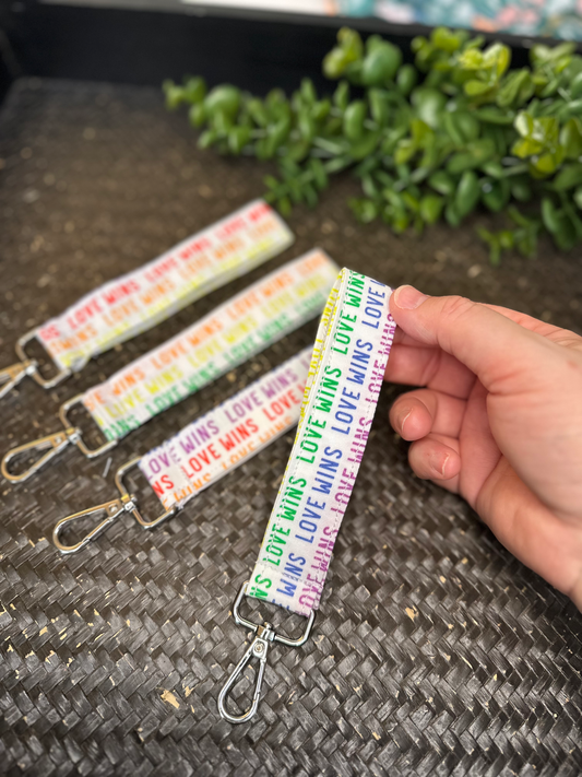 Love Wins Wristlets