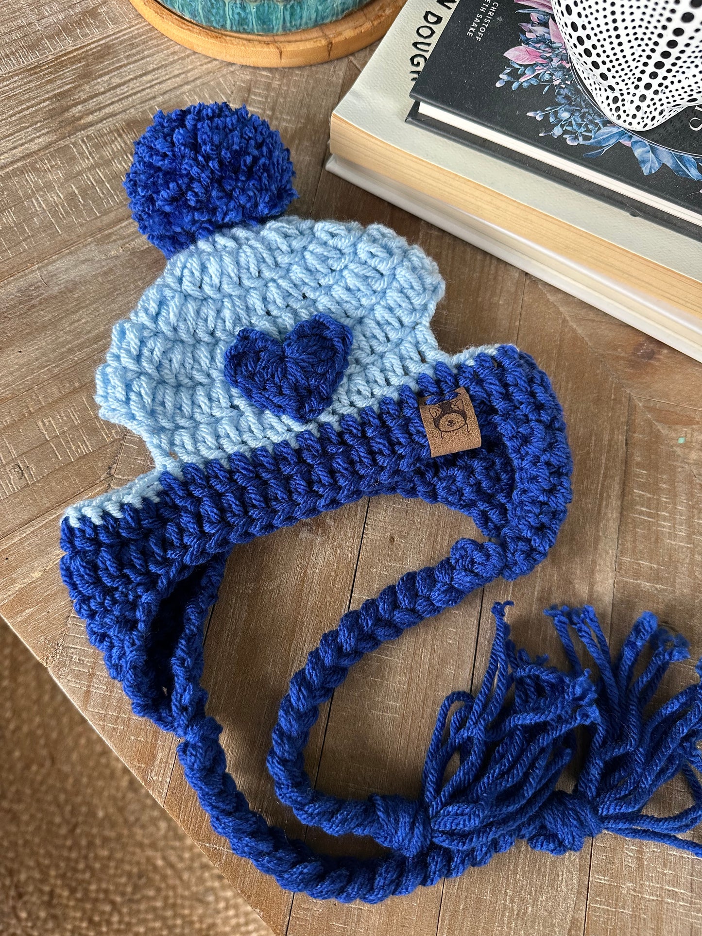 Bluey Heart Pupper beanie