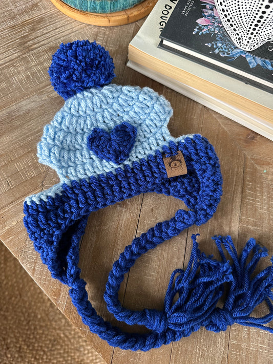 Bluey Heart Pupper beanie