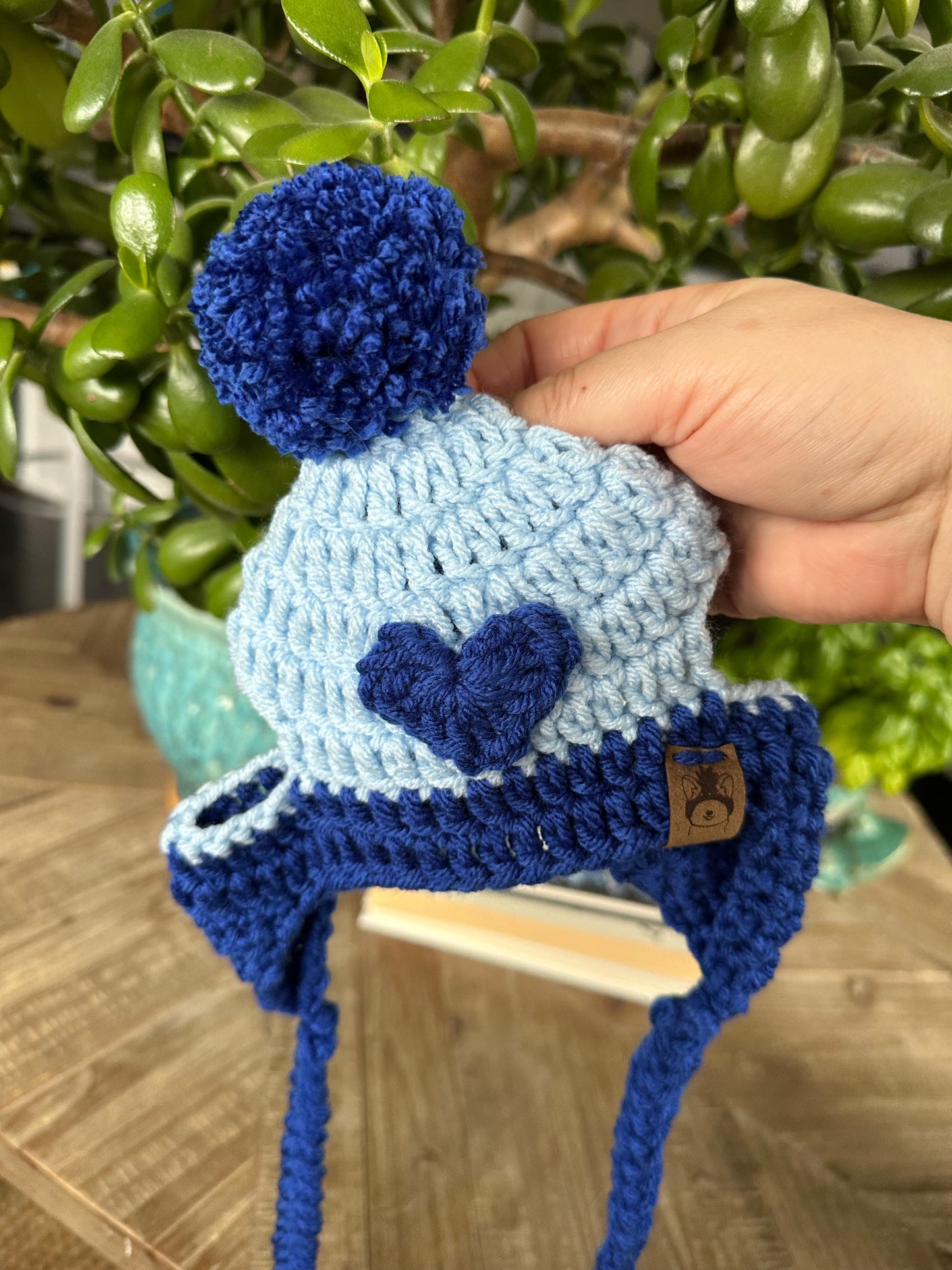 Bluey Heart Pupper beanie