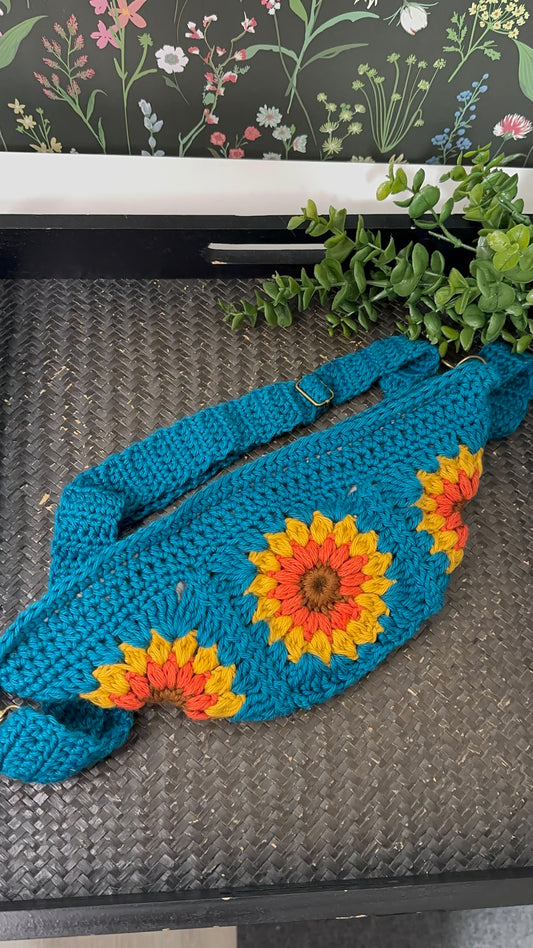 Customize Sunburst Crossbody Bag