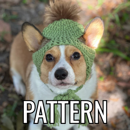 Crochet Pet Beanie Pattern