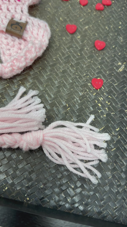 Cozy Paws Valentines Pupper Beanie