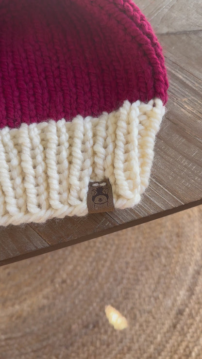 Christmas Santa Knit Beanie
